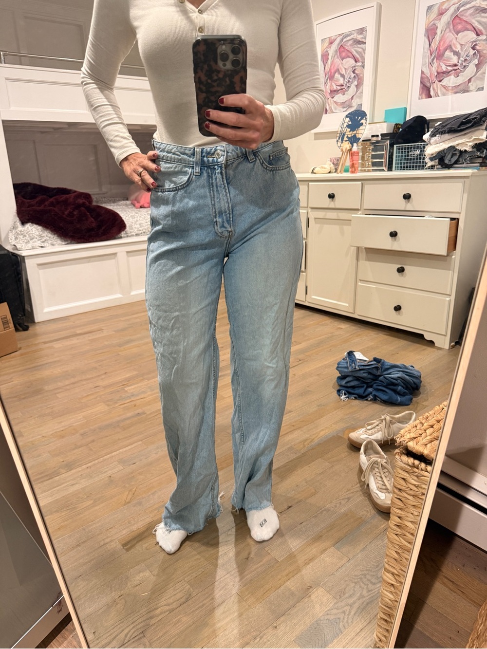 Women’s Light Blue Denim Jeans